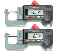 VENEKA Misuratore di spessore digitale preciso, portatile, 2 micrometri da 0 a 12,7 mm