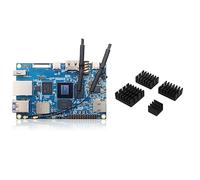 VENEKA Per 5B 8G RAM+64G EMMC Scheda di Sviluppo 8 Core 64 Bit Processore Programmazione Scheda Madre con Dissipatore di Calore