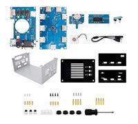 VENEKA Per Mister FPGA 32MB Scheda Madre+Hub USB V2.1 con kit di custodia in metallo fai da te per Terasic DE10-Nano Mister FPGA (nero)