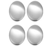 VENEKA Sapone in Acciaio, Odore Remover Hand Bar Cucina Eliminando Gli Odori Cipolla, Aglio, Pesce E Altri Profumi 4 Pack