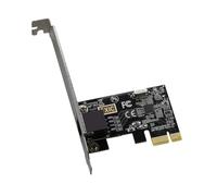 VENEKA Scheda di Rete PCIE A RJ45 Convertitore PCI Express RJ45 da 10/100/1000 Mbps Adattatore LAN Ethernet Gigabit PCIe per PC Desktop