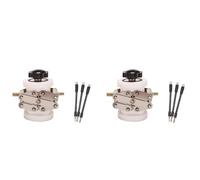 VENEKA Set di 2 colonne, per riparazione del fascio sonoro della chitarra, per riparazione di colonne, per riparazione di colle, colore bianco