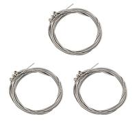 VENEKA Set di 3 corde in acciaio per basso a 4 corde