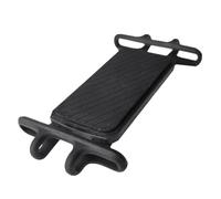 VENEKA Supporto universale girevole in silicone per bicicletta, per telefoni 4,0-7,5