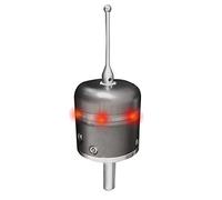 VENEKA V5 V6 CNC 40mm 3D Touch Probe Edge Finder per trovare il centro desktop CNC sonda Formach3 e Grbl grigio-rosso luce