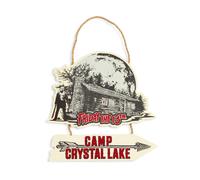 Venerdì 13 Camp Crystal Lake Insegna Da Appendere | 9 x 9 Pollici