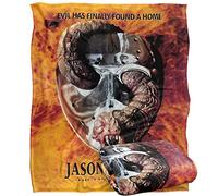 VENERDÌ 13 Coperta super morbida al tatto FRIDAY THE 13TH, 152 x 127 cm