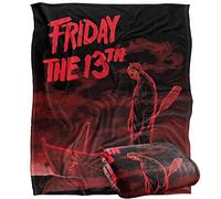 VENERDÌ 13 Coperta super morbida al tatto FRIDAY THE 13TH, 152 x 127 cm