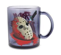 Venerdì 13 Jason Voorhees Maschera Tazza Di Vetro | Contiene 18 Once