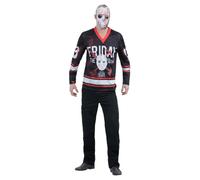 Venerdì 13 Maglia Hockey Halloween Costume Da Uomo Per Feste In Maschera