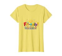 Venerdì! Celebrazione Colorata per i guerrieri del fine Settimana Maglietta, Donna, Limone, XS