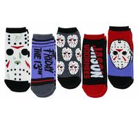 Venerdì Il 13th Jason Voorhees Donna Pariscarpa Calzini, 5-Pack, Scarpe Misura