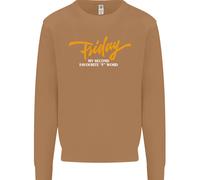 Venerdì Il Mio Secondo Parola Preferita F Uomo Felpa Maglione