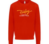 Venerdì Il Mio Secondo Parola Preferita F Uomo Felpa Maglione