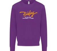 Venerdì Il Mio Secondo Parola Preferita F Uomo Felpa Maglione