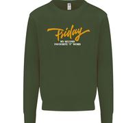 Venerdì Il Mio Secondo Parola Preferita F Uomo Felpa Maglione