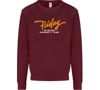 Venerdì Il Mio Secondo Parola Preferita F Uomo Felpa Maglione