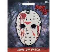 Venerdì The 13th Jason Maschera Ferro Su Ricamato Toppa Ata-Boy 10700