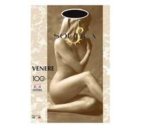 Solidea VENERE 100 COLLANT TUTTO NUDO NERO 2