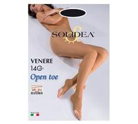 Venere 140 Open Toe Collant Camel 3Ml