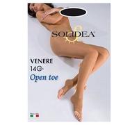 Venere 140 Open Toe Collant Nero 1 Small