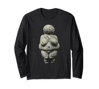 Venere di Willendorf Arte preistorica Body Positive Maglia a Manica