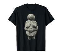 Venere di Willendorf Arte preistorica Body Positive Maglietta