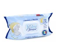 Salviettine Baby Venere Profumo di Talco 72 Pezzi