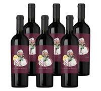 Veneria Vino Rosso Primitivo di Manduria DOC 2023 | Confezione da 6 Bottiglie da 750ml
