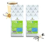 VENESSA Vanilla Drink VVD 1 con note di vaniglia 2 x 1 kg - aromatico cremoso solubile, latte vaniglia in polvere per tutte le macchine da caffè automatiche per ufficio vendita e ufficio