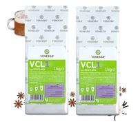 VENESSA VCL1 Chai Latte da 2 x 1 kg, confezione da prova istantanea per tè al latte e bevande, in polvere istantanea, adatto per macchine automatiche, molto solubile