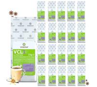 VENESSA VCL1 Chai Latte da 20 x 1 kg, in polvere per tè al latte di alta qualità, per distributori automatici, ad alta resa, solubile, in sacchetto di protezione dell'aroma