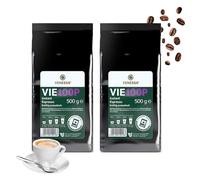 VENESSA VIE 100P 2 x 500 g Premium Instant Espresso per distributori automatici, in polvere di caffè arrostito delicatamente, aromaticamente solubile, ad alte prestazioni