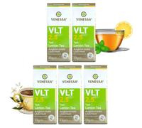 VENESSA VLT 2,5 tè al limone, 5 x 1 kg, confezione risparmio - polvere istantanea - bevanda da tè con il delizioso sapore aspro del limone