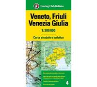 Veneto, Friuli Venezia Giulia 1:200.000: 4 – Touring Editore