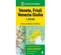 Veneto, Friuli Venezia Giulia 1:200.000: 4 – Touring Editore