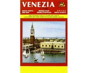 Venezia centro. Pianta della città