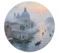 Venezia città dell'acqua Jigsaw Puzzle Impossible 1000Pcs costruzione Decorazione Per La Casa. Rilassamento E Intelligence Per Adulti E Ragazzi Da 14 Anni 1000pcs (67.5x67.5cm)