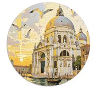 Venezia città dell'acqua Puzzle Impossibili 1000 Pezzi costruzione Decorazione Per La Casa. Giochi Rilassamento E Intelligence Per Adulti E Ragazzi Da 14 Anni 1000pcs (67.5x67.5cm)