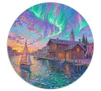 Venezia città dell'acqua Puzzle Impossibili 1000 Pezzi costruzione Decorazione Per La Casa. Rilassamento E Intelligence Per Adulti E Ragazzi Da 14 Anni 1000pcs (67.5x67.5cm)