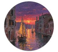 Venezia città dell'acqua Puzzle Impossible 1000Pcs costruzione Decorazione Per La Casa. Rilassamento E Intelligence Per Adulti E Bambini Da 12 Anni 1000pcs (67.5x67.5cm)