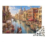Venezia città sull'acqua Puzzle 1000 Pezzi, Gioco di Concentrazione