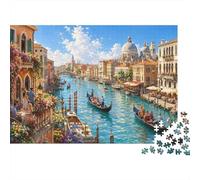 Venezia città sull'acqua Puzzle 1000 Pezzi, Hobby Creativo Adulti