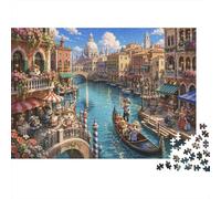 Venezia città sull'acqua Puzzle 1000 Pezzi, Hobby Creativo Adulti