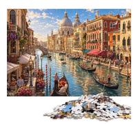 Venezia città sull'acqua Puzzle in Legno 500 Pezzi, Gioco da Tavolo