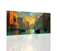 Venezia Diamond Painting Kit,5D Diamond Painting Città dell'acqua Motivo 40X80CM Grandi Tela,DIY Diamante Crystal Art Kit Completo,Passatempo per Adulti Ricamo a Punto Croce,Home Decor Regalo,Y637Z