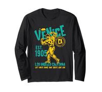 Venezia EST. 1905 California Retro Vintage Design Maglia a Manica