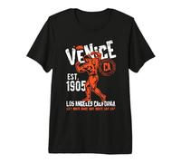 Venezia EST. 1905 California Retro Vintage Distressed Design Maglietta Premium