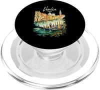 Venezia Gondola Italia Viaggio Souvenir Acquerello PopSockets PopGrip per MagSafe
