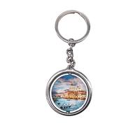Venezia Italia 3D vetro cristallo portachiavi portachiavi decorazione rotante souvenir turistico uomo donna accessori regalo decorazione rotante